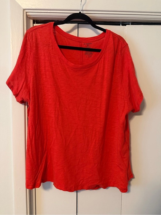 Kinesis Tops - Kinesis Women's Vibrant Red Short-Sleeve Crewneck Tee